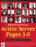 Dave Sussman et  Collectif - Professional Active Server Pages 3.0.