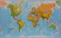  Maps International - Super carte du monde plastifiée - 1/20 000 000.