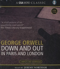 George Orwell - Down and Out in Paris and London. 6 CD audio