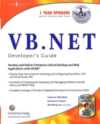 Wei-Meng Lee et Cameron Wakefield - Vb. Net. Developer'S Guide.