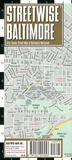  Streetwise Maps - Streetwise Baltimore - City Center Street Map of Baltimore Barylande.