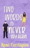  Remi Carrington - Two Words I'd Never Say Again: A Sweet Romantic Comedy - Never Say Never, #3.
