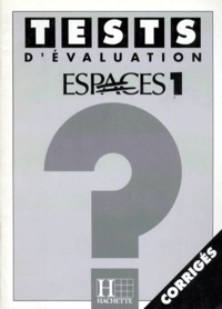 Sylvie Pons - Tests D'Evalutation Espaces 1. Corriges.