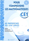  Collectif - Pour comprendre les mathématiques CE1. - 60 photofiches avec leurs corrigés.