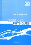 Jean-Pierre Durandeau et Jean-Louis Berducou - Sciences physiques BEP - Livre du professeur.