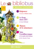 Pascal Dupont et Bernard Ginisty-Andrieu - Le bibliobus CM n° 22 Parcours de lecture de 4 oeuvres littéraires - Cahier d'activités Raiponce ; Le loup, mon oeil ! Thésée et le Minotaure ; toto l'ornithorynque et le maître des brumes.