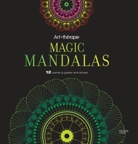  Hachette Pratique - Magic Mandalas - 12 cartes à gratter anti-stress.