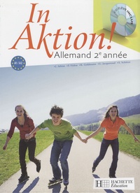 Jacques Athias et Fabienne Fédou - In aktion ! Allemand 2e année. 1 CD audio