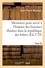  Hachette BNF - Mémoires pour servir à l'histoire des hommes illustres dans la république des lettres. Tome 22.