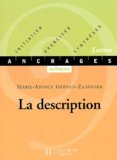 Marie-Annick Gervais-Zaninger - La description.