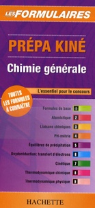  Hachette Livre - Prépa Kiné - Chimie générale.