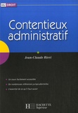 Jean-Claude Ricci - Contentieux administratif.