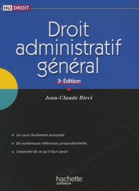 Jean-Claude Ricci - Droit administratif général.
