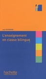 Jean Duverger - L'enseignement en classe bilingue.