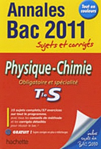 Aline Chaillou - Physique-Chimie Tle S, obligatoire et spécialité.