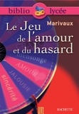 Pierre de Marivaux et Elio Suhamy - Bibliolycée - Le Jeu de l'amour et du hasard, Marivaux.