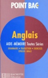 Annie Sussel - Aide-Memoire Anglais. Toutes Series.