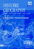  Collectif - Histoire-Geographie Premiere Bac Pro. Livre Du Professeur.