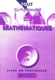 Joël Denieuil et Alain Redding - Mathematiques 3eme. Livre Du Professeur.