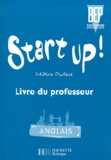 Frédéric Boutaine - Anglais Bep 2nde Professionnelle Start Up ! Livre Du Professeur.