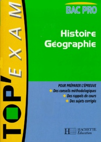 Michel Corlin et Alain Prost - Histoire Geographie Bac Pro.