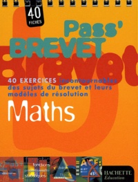 Philippe Rousseau - Maths. 40 Fiches.