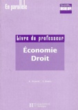 Y Bianchi et Yannick Boulo - Economie-Droit Seconde professionnelle - Livre du professeur.