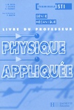 J-M Delva et J Leclercq - Physique appliquée Te STI - Génie mécanique, Livre du professeur.