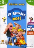 Daniel Berlion et Michèle Lecreux - Révise avec la famille Ouf ! du CP au CE1 - Français Maths et des jeux d'anglais.