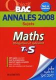 Sandrine Bodini-Lefranc et Sandrine Dubois - Maths Tle S - Annales 2008.
