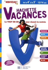 Brigitte Réauté et Gérard Caparros - Hachette vacances de la 4e à la 3e.