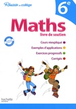Dominique Dejean et Michèle Blanc - Maths livre de soutien 6e.