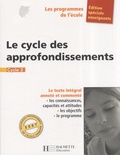 Régine Quéva - Le cycle des approfondissements Cycle 3.