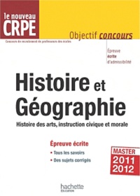 Laurent Bonnet - L'histoire-géographie au nouveau CRPE - épreuve ecrite d'admissibilité.