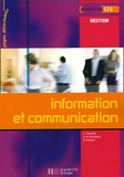 Carine Courtès-Lapeyrat et Stéphanie Di Costanzo - Information et communication 1e STG Gestion.