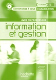 Frédérique Brossillon - Information et gestion 1e STG communication - Livre du professeur. 1 Cédérom