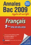 Franck Mazzucchelli - Français 1es STG-STI-STL-ST2S - Sujets et corrigés.