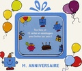 Roger Hargreaves - Boîte monsieur anniversaire - Ton livre et 12 cartes et enveloppes pour inviter tes amis !.