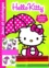  Hachette Jeunesse - Jeux et coloriages Hello Kitty - Avec 4 feutres et 4 planches de stickers.