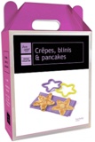 Jean-François Moruzzi - Crêpes, blinis et pancakes - Edition collector, 1 livre + 4 formes en silicone.