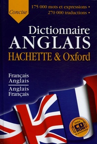 Jean-Benoit Ormal-Grenon et Natalie Pomier - Le Dictionnaire Hachette-Oxford Concise français-anglais/anglais-français. 1 Cédérom