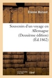 Étienne Mulsant - Souvenirs d'un voyage en Allemagne Deuxième édition.