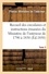  France - Recueil des circulaires et instructions émanées du Ministère de l'intérieur de 1790 à 1830 Tome 3.