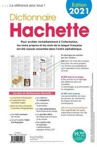 Dictionnaire Hachette  Edition 2021