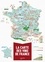 Mélody Denturck - La carte des vins de France.