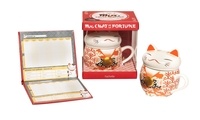  Hachette Pratique - Mug chat de la fortune - Avec 1 mug et 1 carnet de compte japonais.
