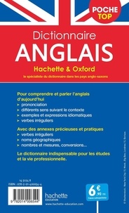 Dictionnaire anglais poche top Hachette & Oxford. Bilingue français/anglais - anglais/français
