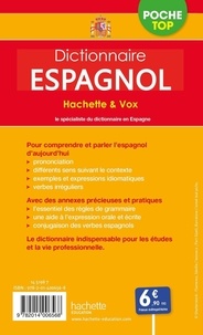 Dictionnaire espagnol poche top Hachette & Vox. Bilingue français/espagnol - Espagnol/français