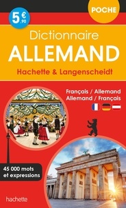 Wolfgang Löffler et Kristin Wäeterloos - Dictionnaire Allemand Hachette & Langenscheidt de Poche - Français-allemand, allemand-français.