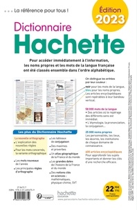 Dictionnaire Hachette  Edition 2023